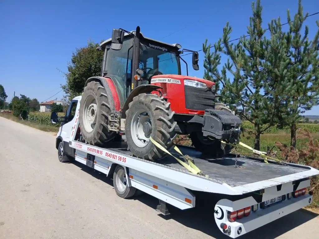 Oto Kurtarma Yol Yardım Traktör Çekici